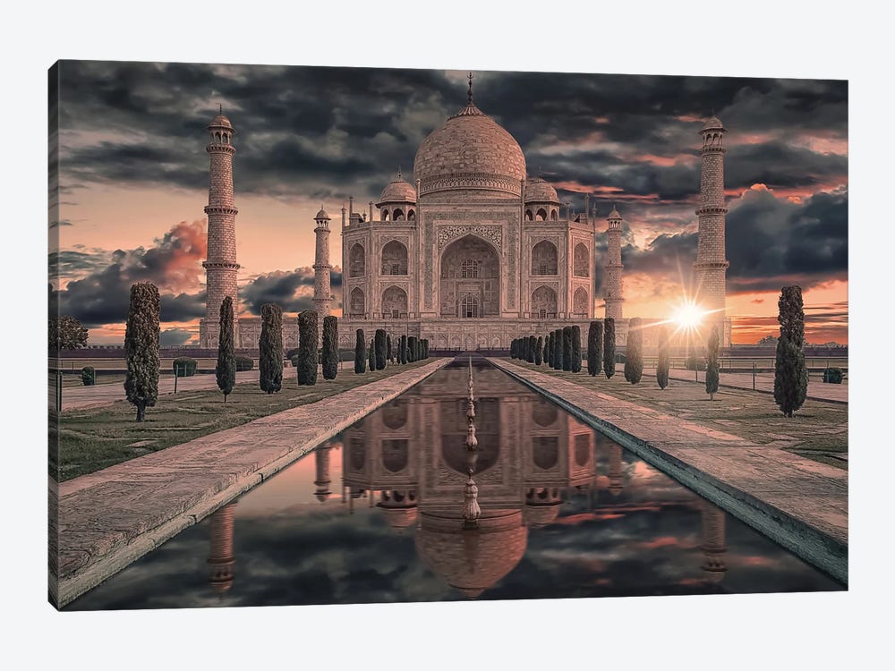 Wonder Of India by Manjik Pictures 1-piece Canvas Wall Art