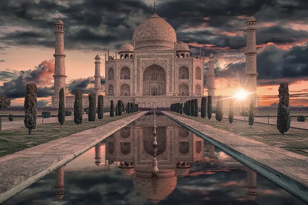 Taj Mahal: Wonder Of India by Manjik Pictures