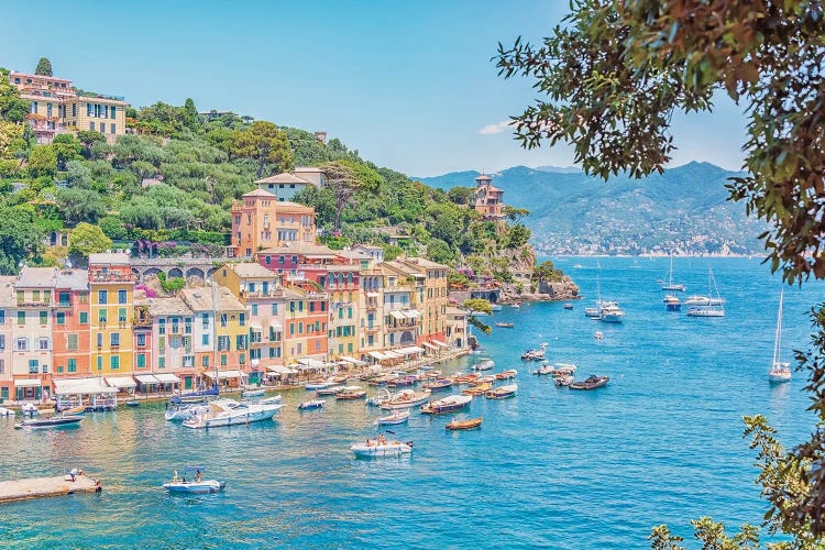 Italian Coastline by Manjik Pictures wall art
