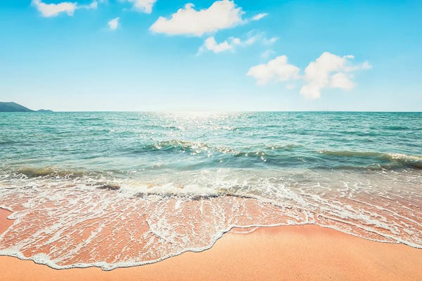 Beach Sunrises & Sunsets: Sand and Sun by Manjik Pictures