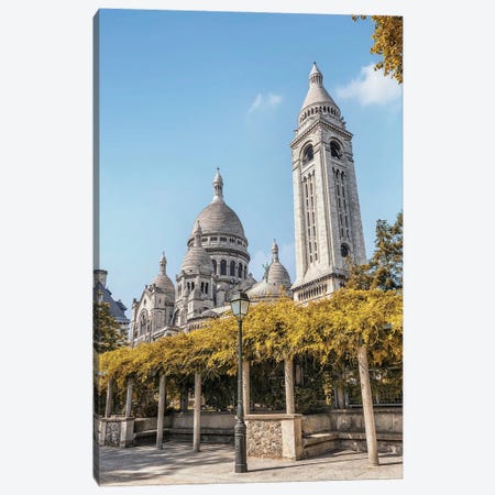 Montmartre At Fall Canvas Print #EMN1347} by Manjik Pictures Canvas Artwork