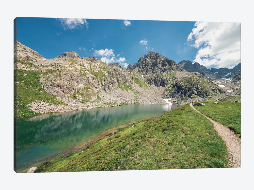 Hiking In The Alps by Manjik Pictures 1-piece Canvas Wall Art