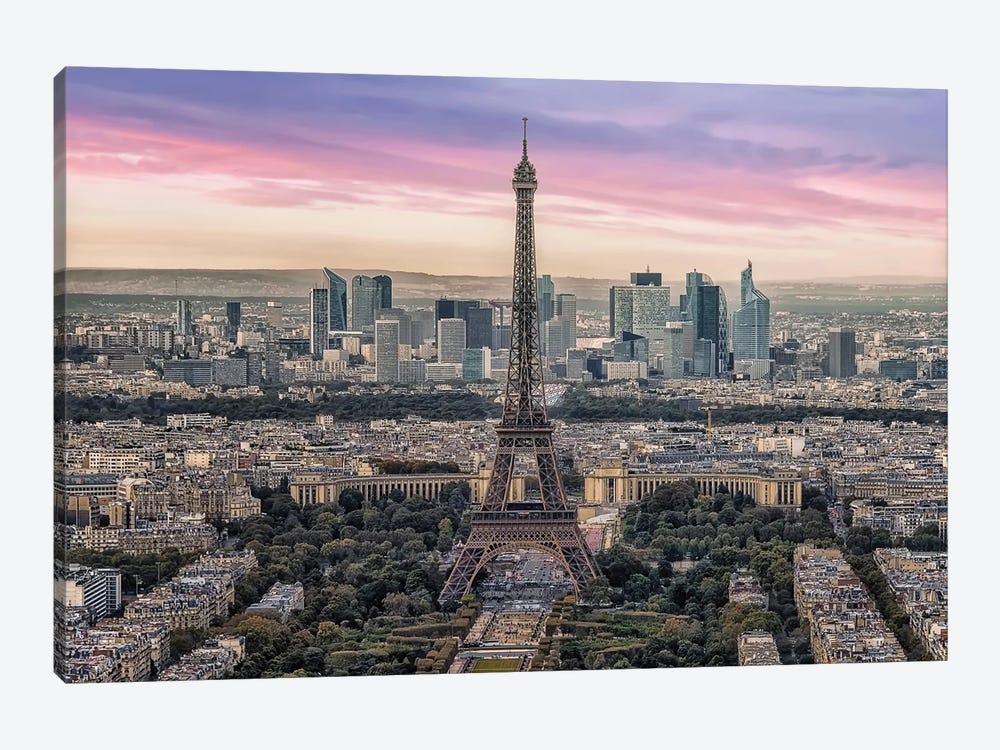 The Beauty Of Paris Canvas Art by Manjik Pictures | iCanvas