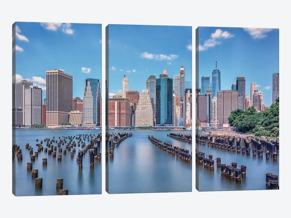 Pier I by Manjik Pictures 3-piece Canvas Wall Art