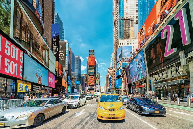 Time Square by Manjik Pictures wall art
