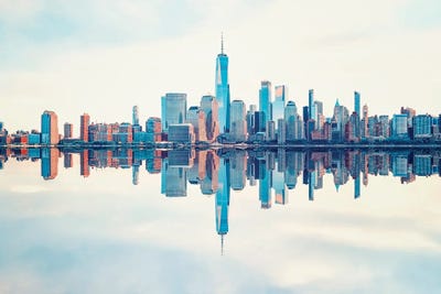 Manhattan Reflection by Manjik Pictures multi panel art