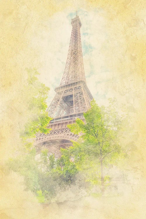 Eiffel Watercolor