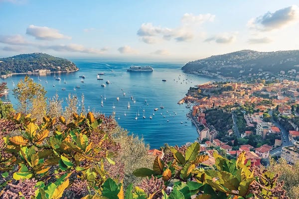Harbors: Villefranche Bay by Manjik Pictures