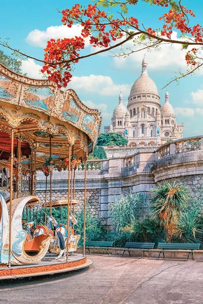 Canvas Print: Week End In Paris by Manjik Pictures