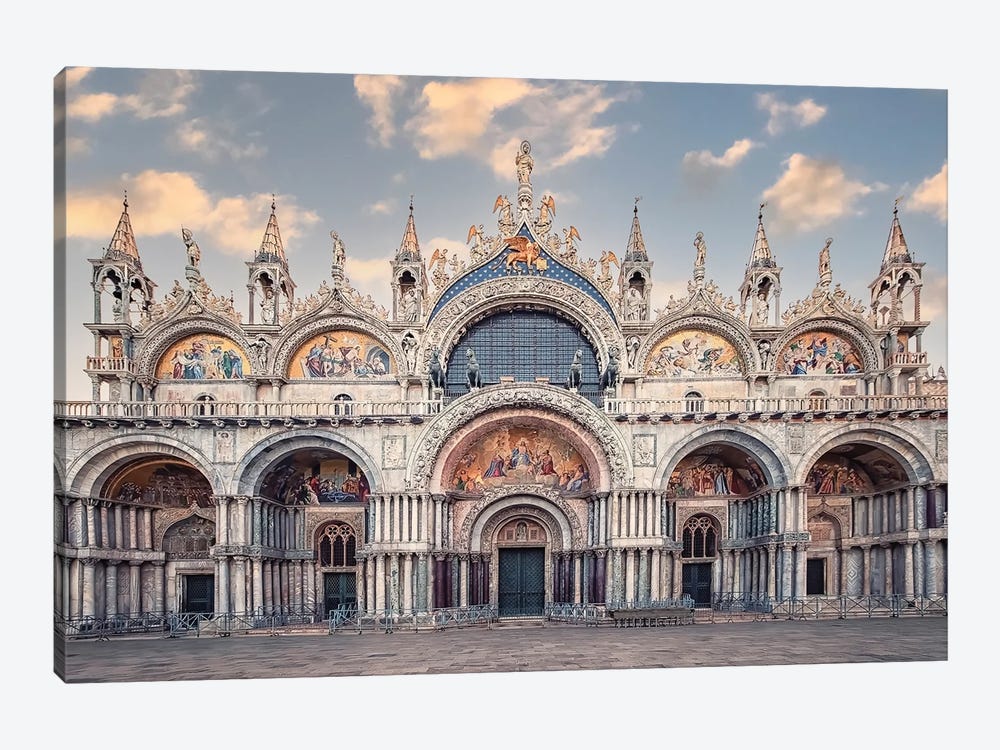 Basilica Di San Marco by Manjik Pictures 1-piece Canvas Wall Art