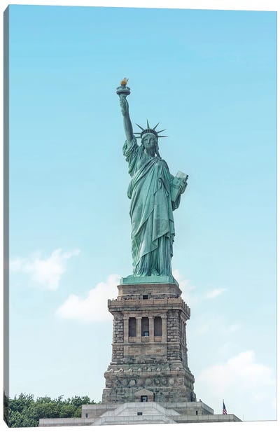 Freedom Canvas Art Print - Statue of Liberty Art