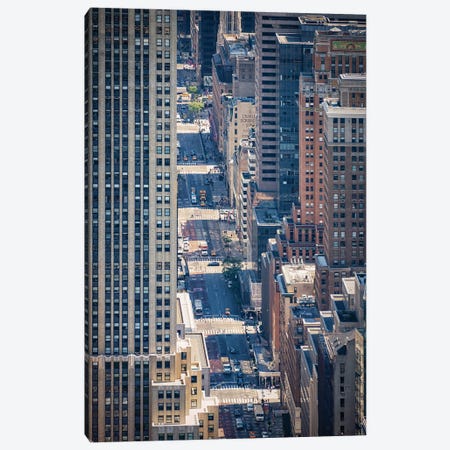Checkerboard City Canvas Print #EMN1414} by Manjik Pictures Canvas Art