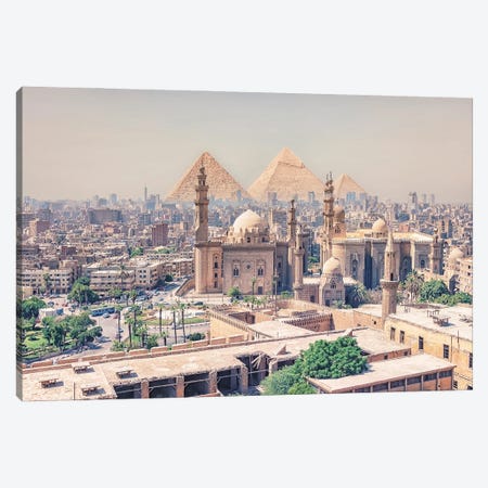Cairo View Canvas Print #EMN1433} by Manjik Pictures Art Print