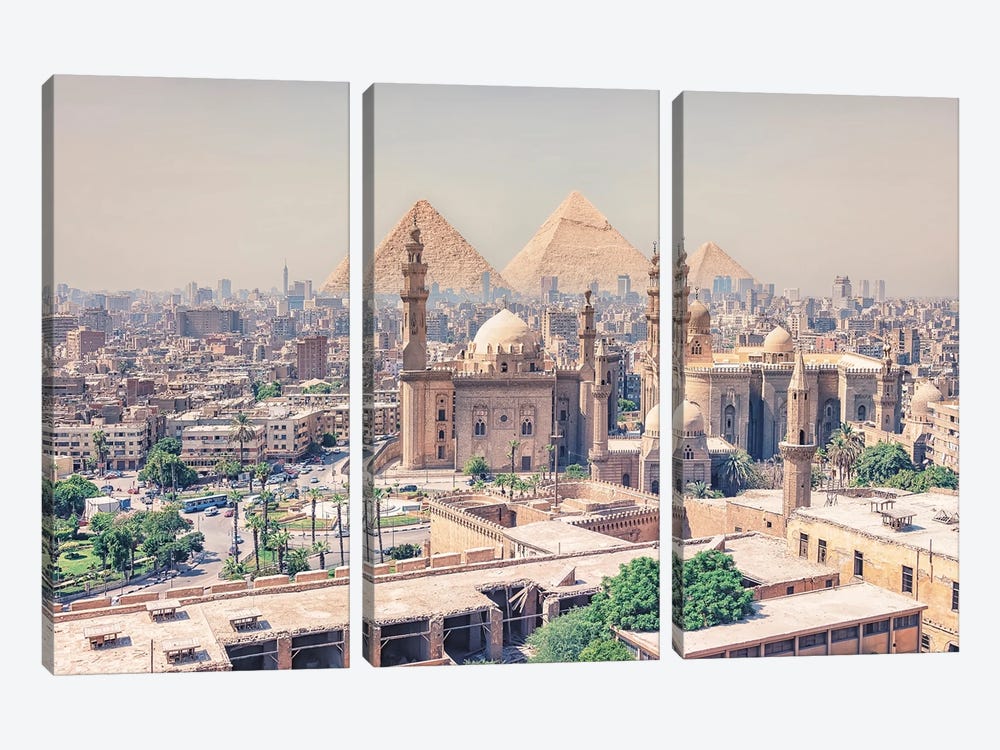 Cairo View by Manjik Pictures 3-piece Art Print