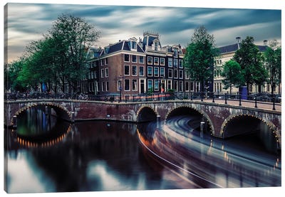 Beautiful Amsterdam Canvas Art Print - Amsterdam Art