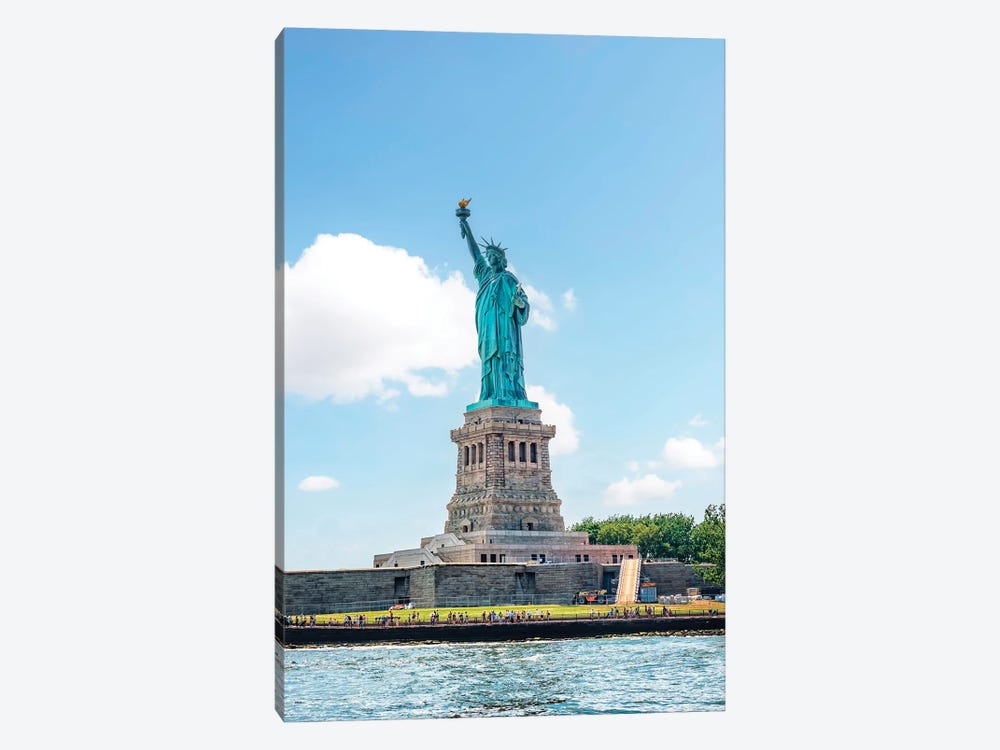 The Statue Of Liberty by Manjik Pictures 1-piece Canvas Print