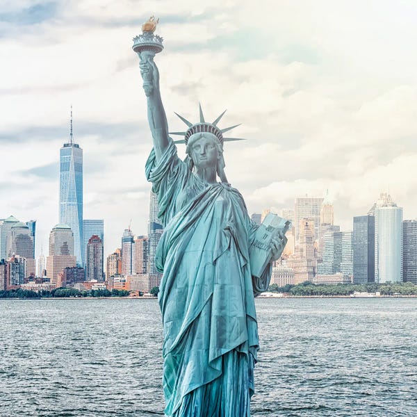 Statue Of Liberty: New York, New York by Manjik Pictures