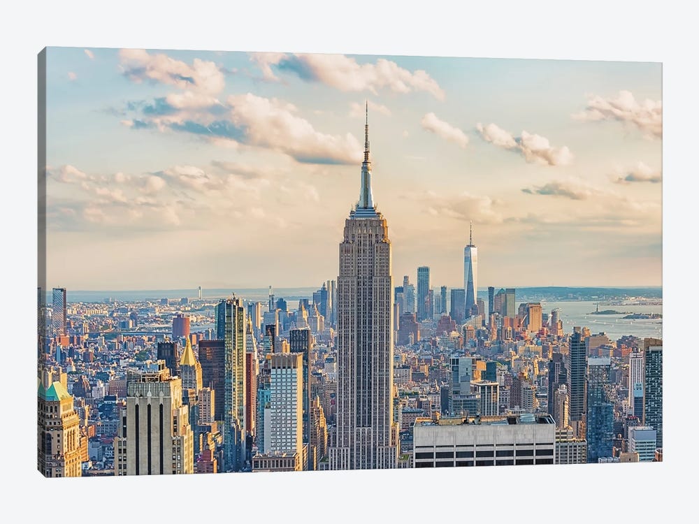 Empire State Building by Manjik Pictures 1-piece Canvas Art