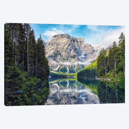 Alpine Landscape Canvas Print #EMN1462} by Manjik Pictures Canvas Artwork
