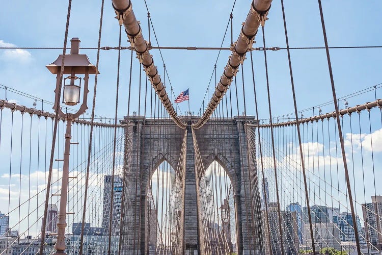 Brooklyn Bridge In New York