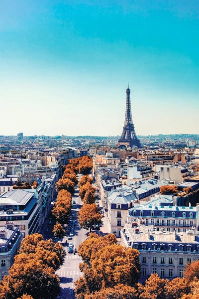 November In Paris by Manjik Pictures canvas print