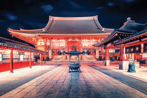 Tokyo: Asakusa By Night by Manjik Pictures