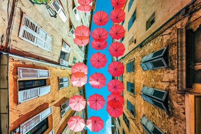 Decorated Street by Manjik Pictures art print