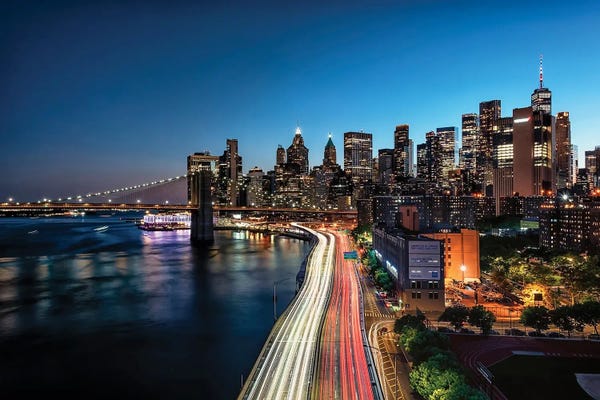 Fine Art Print: East Manhattan by Manjik Pictures