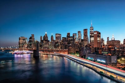 Manhattan East by Manjik Pictures art print