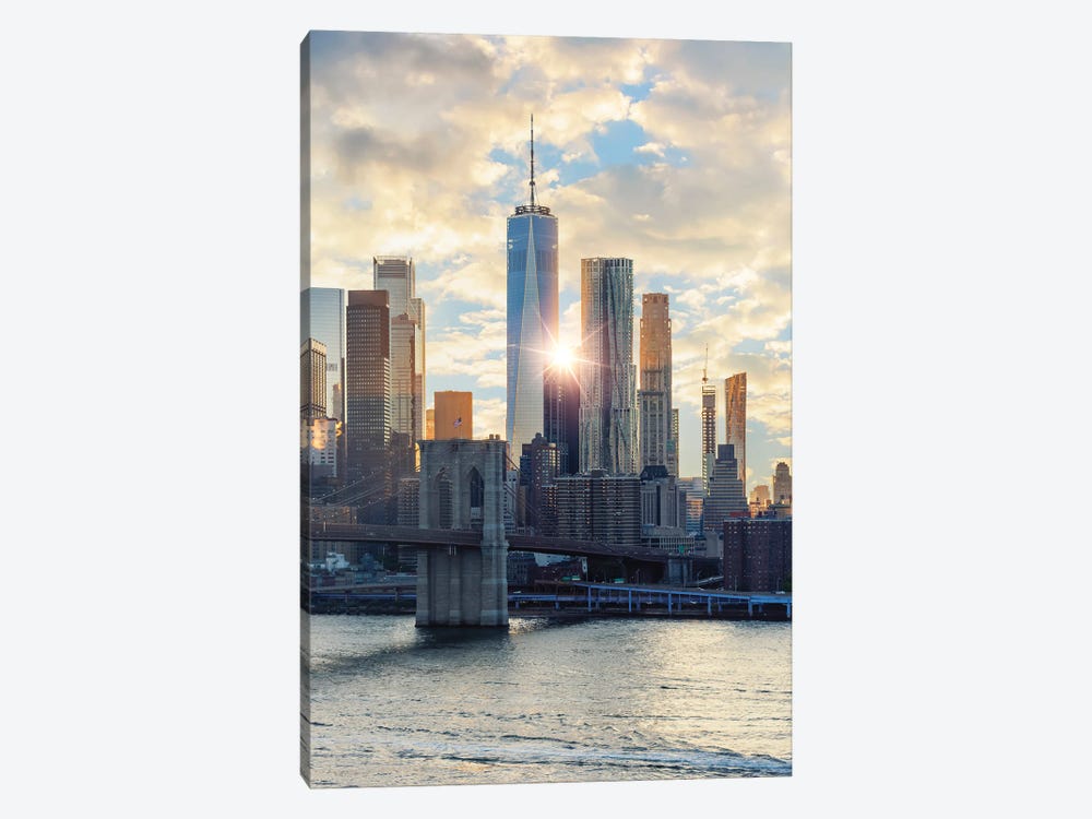 Evening In New York by Manjik Pictures 1-piece Art Print