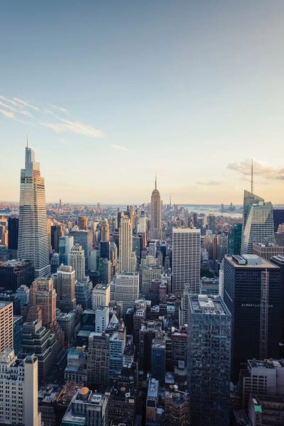 Canvas Print: Beautiful Manhattan by Manjik Pictures