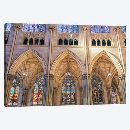 St. Patrick's Cathedral Canvas Print #EMN1514} by Manjik Pictures Canvas Print