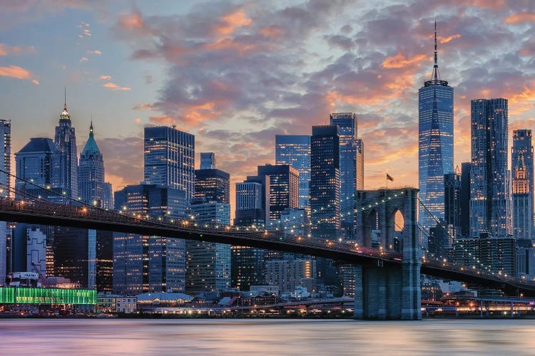 Sunset In Manhattan