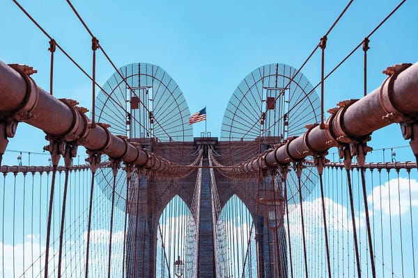 Brooklyn Bridge: Brooklyn Architecture by Manjik Pictures