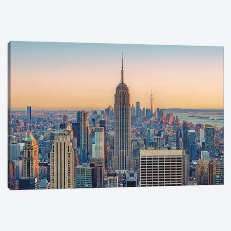Beautiful New York Canvas Print #EMN1548} by Manjik Pictures Canvas Print