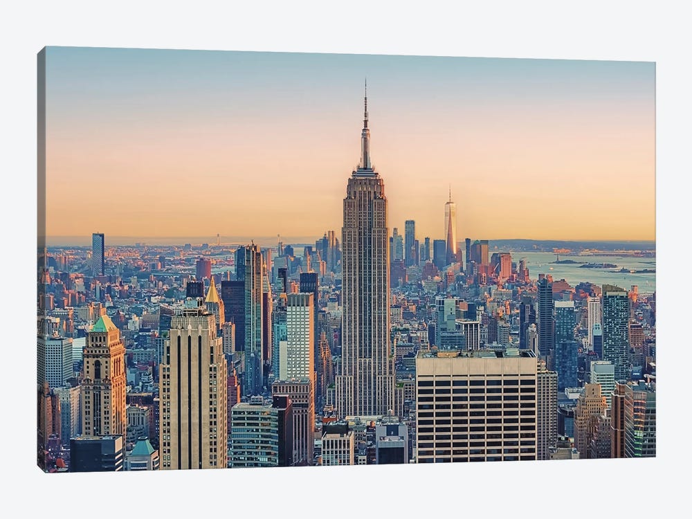 Beautiful New York by Manjik Pictures 1-piece Canvas Wall Art