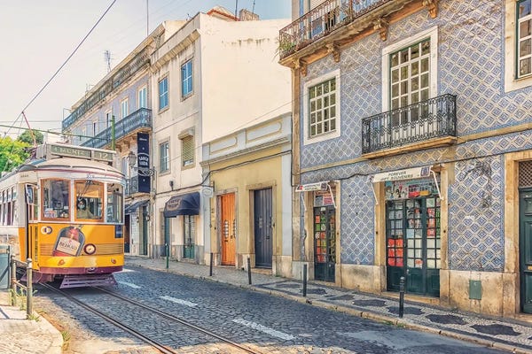 Portugal: Lisbon Street by Manjik Pictures