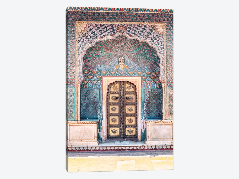 Jaipur Architecture by Manjik Pictures 1-piece Canvas Artwork