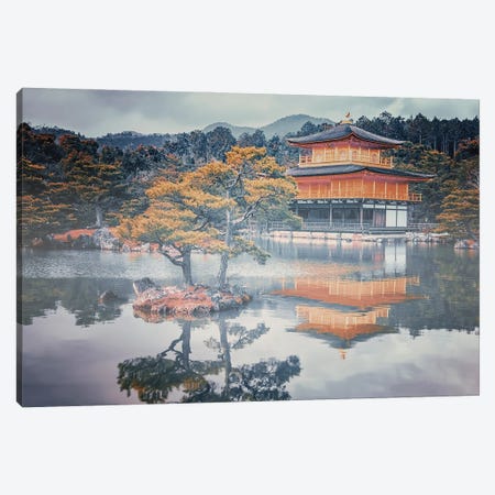 Morning In Kyoto Canvas Print #EMN1561} by Manjik Pictures Canvas Art Print
