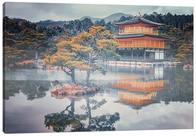 Morning In Kyoto Canvas Art Print - Manjik Pictures