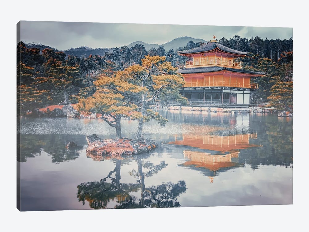 Morning In Kyoto by Manjik Pictures 1-piece Canvas Print