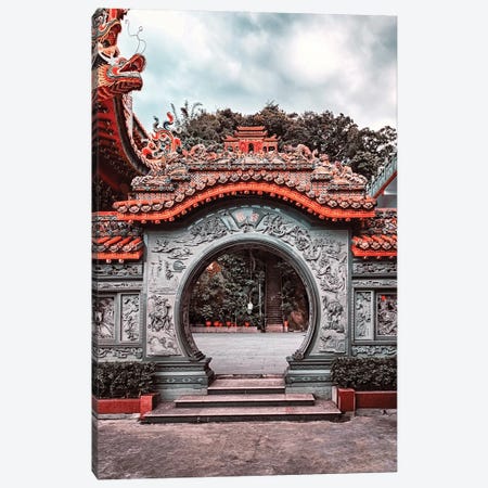 Chinese Gate Canvas Print #EMN1563} by Manjik Pictures Canvas Art Print