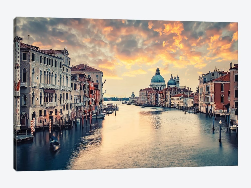 Venice In The Morning by Manjik Pictures 1-piece Canvas Print