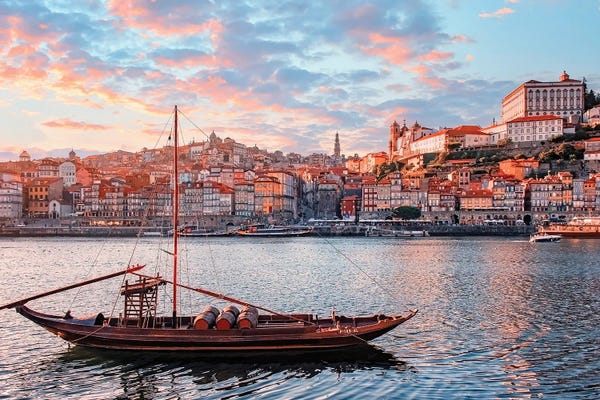 City Sunrises & Sunsets: Porto Sunset by Manjik Pictures