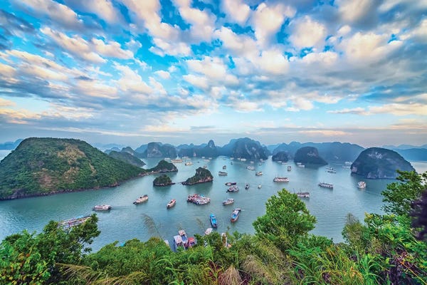 Vietnam: Evening On Halong Bay by Manjik Pictures