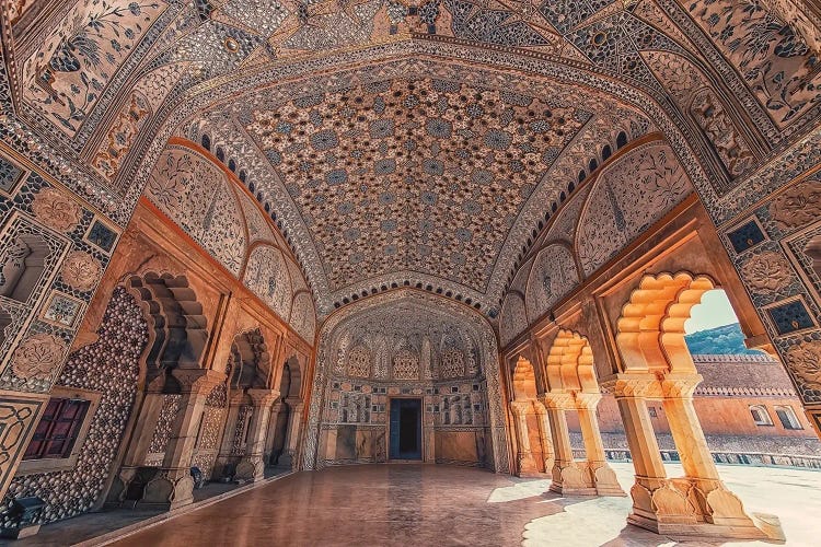 Amber Fort Architecture by Manjik Pictures wall art