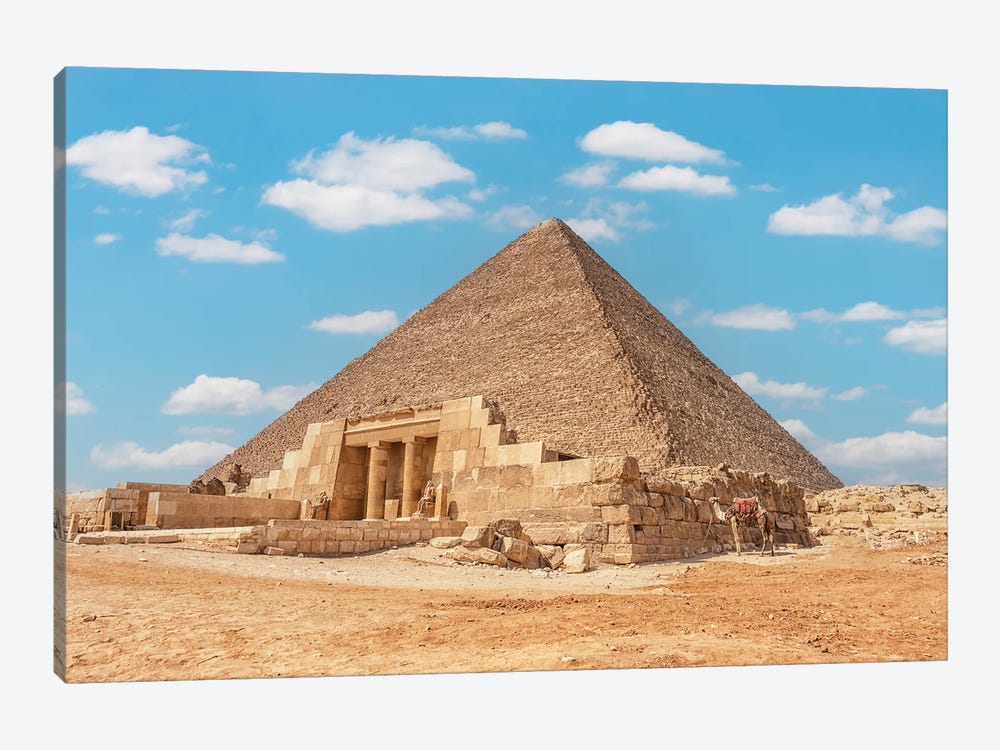 Pyramid by Manjik Pictures 1-piece Canvas Print