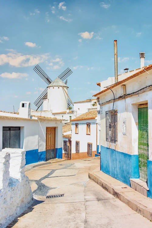 Spanish Traditional Village by Manjik Pictures wall art