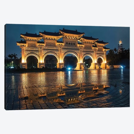 Liberty Square Main Gate Canvas Print #EMN1585} by Manjik Pictures Canvas Wall Art