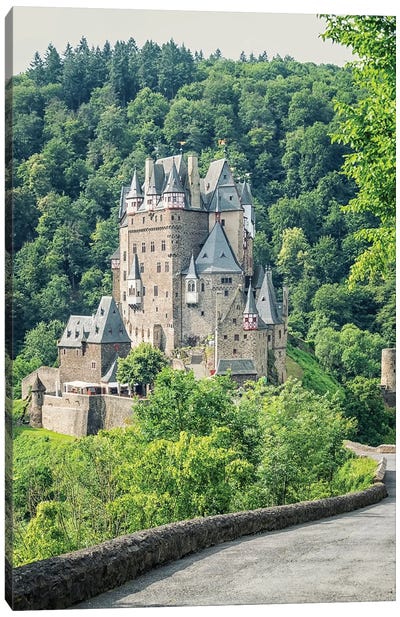 Eltz Medieval Castle Canvas Art Print - Castle & Palace Art